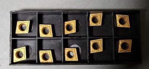(10) SOLID CARBIDE BALL END MILL