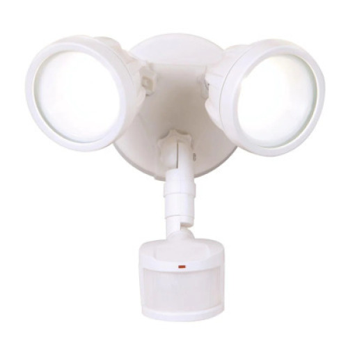 WHITE MOTION ACTIVATED LED SECURITY LIGHT