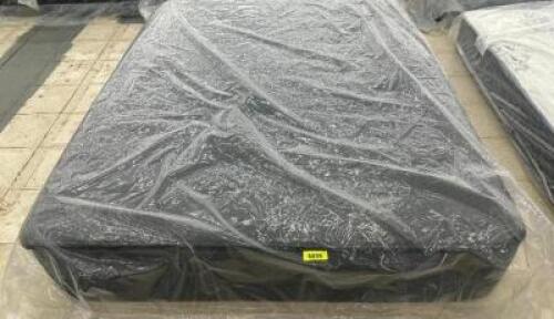 CARRAWAY PLATINUM FIRM II QUEEN MATTRESS WITH BOX SPRING ( NEW )