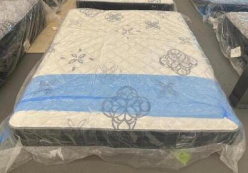 VICTORIA FIRM QUEEN MATTRESS WITH BOX SPRING ( NEW )