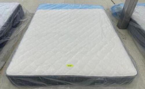 EVA FIRM MATTRESS QUEEN MATTRESS WITH BOX SPRING ( NEW )