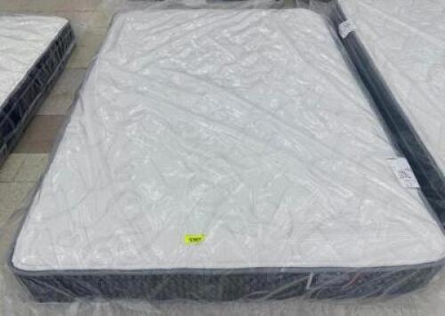AMERICAN BOOKER 10" FIRM TIGHT TOP FULL MATTRESS W/ BOX SPRING ( NEW )