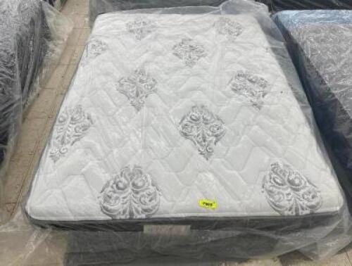AMERICAN BEDDING 10" FIRM TIGHT TOP FULL MATTRESS W/ BOX SPRING ( NEW )