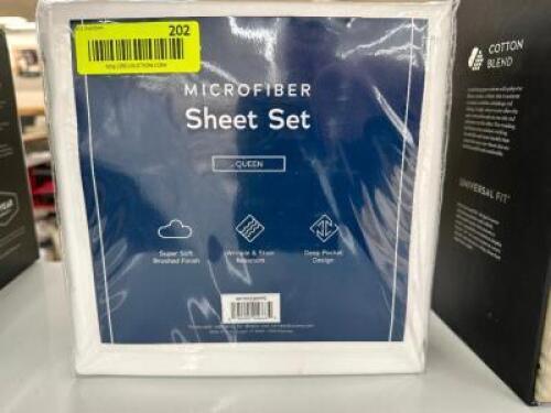 MICROFIBER SHEET SET - QUEEN