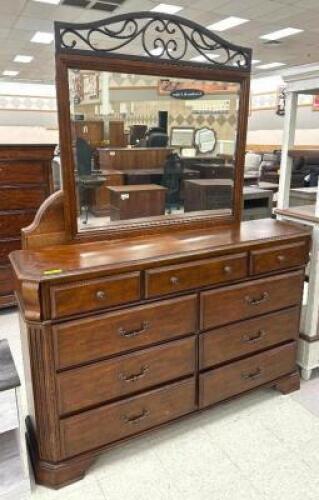 WYATT DRESSER AND MIRROR