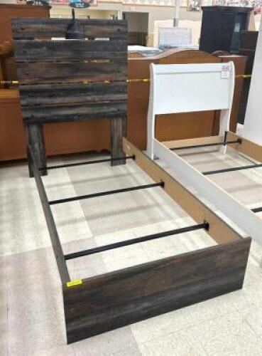 RUSTIC TWIN BED FRAME