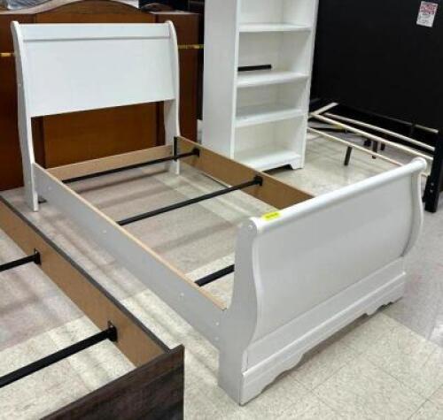 TWIN SLEIGH BED FRAME