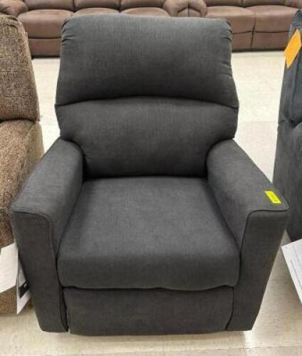 ALENYA ROCKER RECLINER IN CHARCOAL
