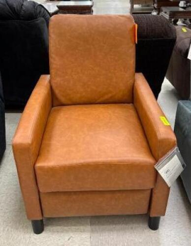 RECLINER CHAIR IN BROWN
