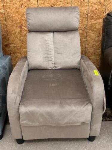 BEIGE CONTEMPORARY WELZOW LOW LEG RECLINER