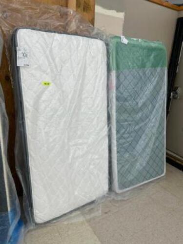 MARIA EURO TOP TWIN MATTRESS W/ BOX SPRING ( NEW )