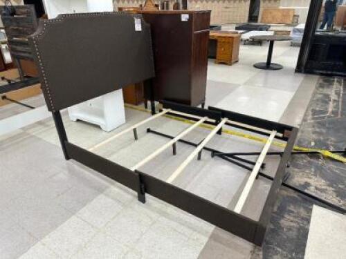 MAOUF QUEEN SIZE BED FRAME AND HEAD BOARD