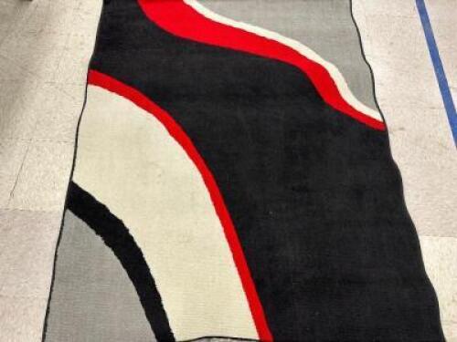 (4) ASSORTED AREA RUGS - USED