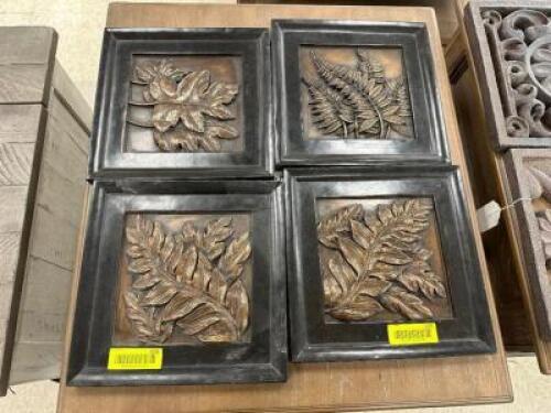 (4) PIECE WALL ART SET