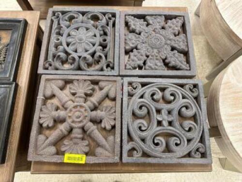 (4) PIECE WALL ART SET