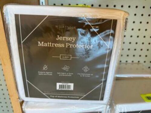 (6) JERSEY MATTRESS PROTECTOR QUEEN