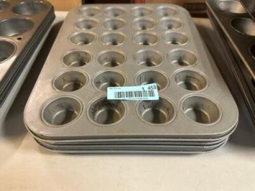 DESCRIPTION: (4) ASSORTED MUFFIN PANS LOCATION: BAY 6 THIS LOT IS: SOLD BY THE PIECE QTY: 4