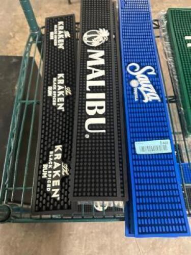 DESCRIPTION: (1) LOT OF BAR MATS - AS PICTURED LOCATION: BAY 6 THIS LOT IS: ONE MONEY QTY: 1