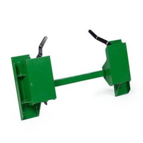 DESCRIPTION: (1)QUICK TACH ADAPTER BRAND/MODEL: JOHN DEERE INFORMATION: GREEN RETAIL$: $699.99 EA QTY: 1