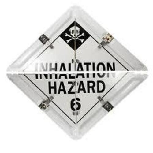 DESCRIPTION: (4) BASIC FLIP PLACARD BRAND/MODEL: TRAILER CARGO SAFETY RETAIL$: 24.81 EACH QTY: 4