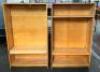 (2) BOOKCASES (HAS MULTIPLE SHELVES)