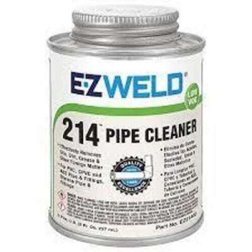DESCRIPTION: (6) PIPE CLEANER BRAND/MODEL: EZ WELD 214 SIZE: 8 OZ RETAIL$: $4.55 EA QTY: 6