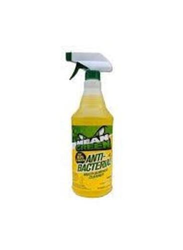 DESCRIPTION: (6) ANTIBACTERIAL MULTI SURFACE CLEANER BRAND/MODEL: MEAN GREEN #56JF18 SIZE: 32 OZ RETAIL$: $5.00 EA QTY: 6