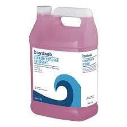 DESCRIPTION: (2) ECONOMY POT AND PAN DETERGENT BRAND/MODEL: BOARDWALK #BWK77128 SIZE: 1 GALLON RETAIL$: $20.00 EA QTY: 2