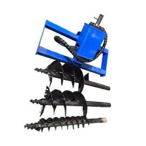 AGROTK HEAVY DUTY SKID STEER AUGER WITH (3) BITS