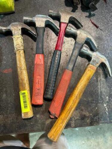 DESCRIPTION: (5) HAMMERS LOCATION: WAREHOUSE THIS LOT IS: SOLD BY THE PIECE QTY: 5