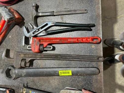 DESCRIPTION: (5) ASSORTED HAND TOOLS LOCATION: WAREHOUSE THIS LOT IS: ONE MONEY QTY: 1