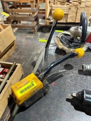 DESCRIPTION: EROMM STRAPPING TOOL LOCATION: WAREHOUSE QTY: 1