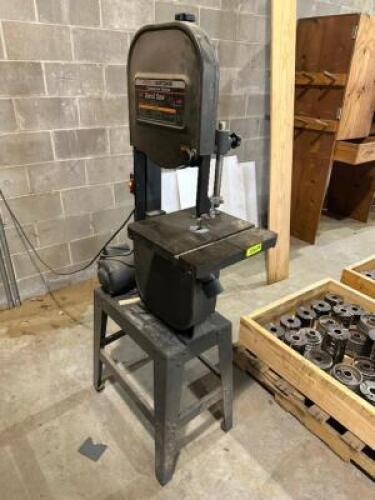 DESCRIPTION: CRAFTSMAN 14" BAND SAW - CONTRACTORS SERIES BRAND / MODEL: CRAFTSMAN LOCATION: WAREHOUSE QTY: 1