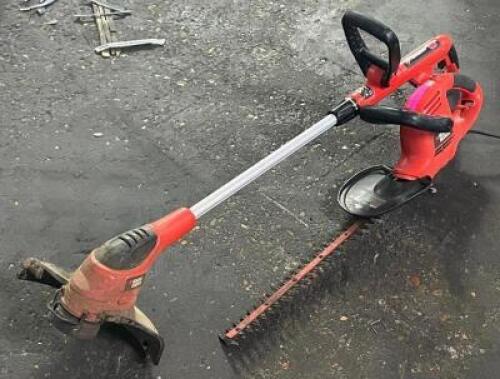 (2) - PC. TRIMMER AND WEED WACKER SET