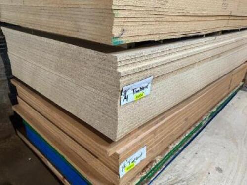 DESCRIPTION: (16) 8' X '4 SHEET OF PARTICLE BOARD 3/4" THICK LOCATION: WAREHOUSE THIS LOT IS: SOLD BY THE PIECE QTY: 16