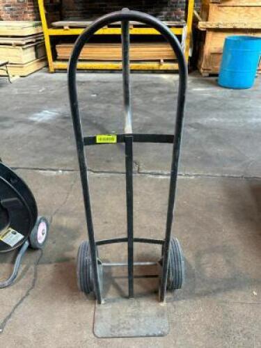 DESCRIPTION: TWO WHEEL HAND TRUCK LOCATION: WAREHOUSE QTY: 1