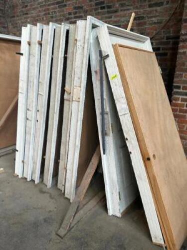 DESCRIPTION: (6) ASSORTED DOOR FRAMES BRAND / MODEL: PERMA WOOD DOORS LOCATION: WAREHOUSE THIS LOT IS: SOLD BY THE PIECE QTY: 6