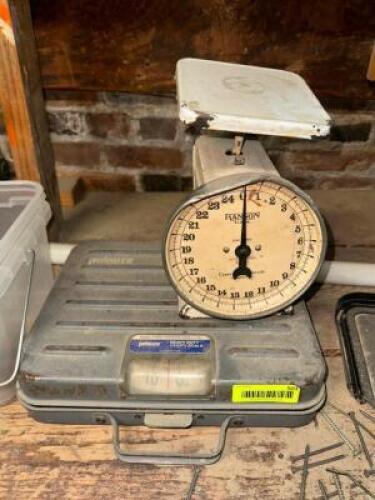 DESCRIPTION: (2) ASSORTED SCALES LOCATION: WAREHOUSE THIS LOT IS: ONE MONEY QTY: 1