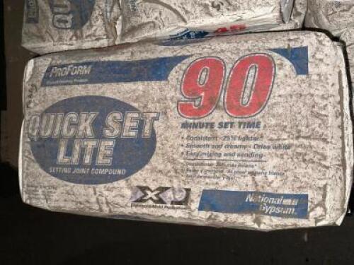 DESCRIPTION: (11) BAGS OF QUICK SET LITE 90 LOCATION: WAREHOUSE THIS LOT IS: SOLD BY THE PIECE QTY: 11