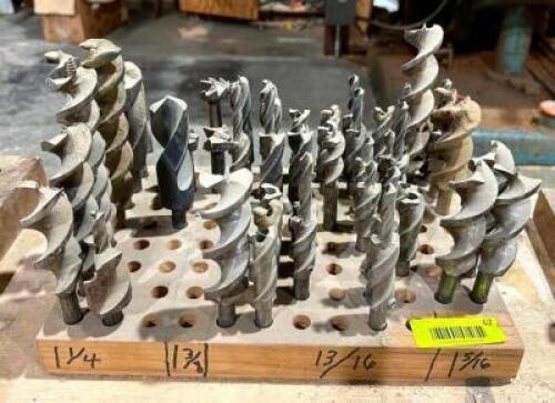 DESCRIPTION: ASSORTED DRILL BITS AS SHOWN QTY: 1