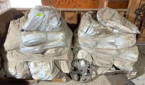 DESCRIPTION: (2) PALLETS OF ASSORTED FILTER BAGS FOR DUST COLLECTION SYSTEM QTY: 1