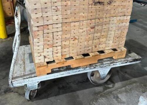 DESCRIPTION: INDUSTRIAL WAREHOUSE CART INFORMATION: CONTENTS NOT INCLUDED SIZE: 60"X30" QTY: 1