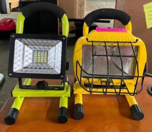 (2) SHOP LIGHTS