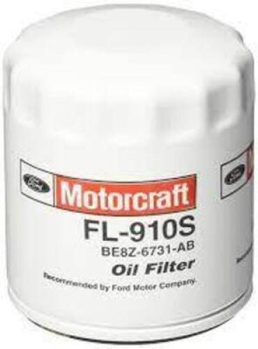 DESCRIPTION: (2) BOXES OF (12) ENGINE OIL FILTER BRAND/MODEL: MOTORCRAFT #FL-910S-B12 INFORMATION: WHITE RETAIL$: $109.56 EA QTY: 2