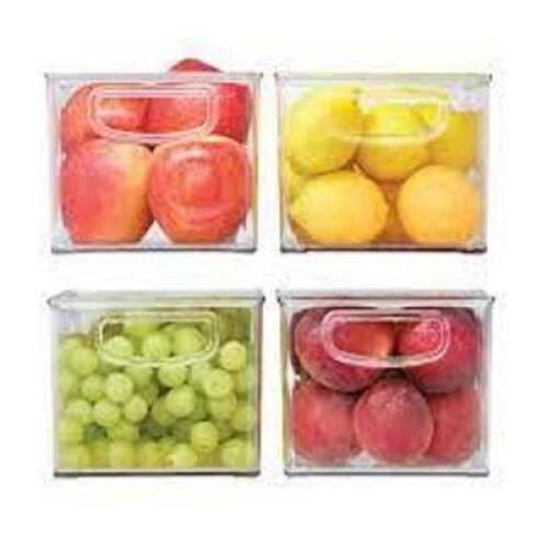 DESCRIPTION: (1) CASE OF (4) PANTRY KITCHEN ORGANIZER BINX BRAND/MODEL: IDESIGN INFORMATION: CLEAR RETAIL$: $30.00 EA QTY: 1