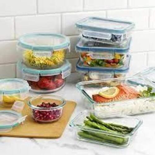 DESCRIPTION: (1) SET OF SNAPWARE BRAND/MODEL: PYREX SIZE: 18 PC RETAIL$: $35.99 EA QTY: 1