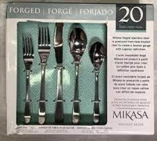 DESCRIPTION: (2) SET OF (20) STAINLESS FLATWAREBRAND/MODEL: MIKASA #1630831RETAIL$: $75.25&nbsp;EAQTY: 2