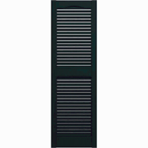 DESCRIPTION: (3) OPEN LOUVER VINYL SHUTTERS BRAND/MODEL: MULLION SHUTTERS INFORMATION: BLACK SIZE: 14X55 RETAIL$: $57.88 EA QTY: 3