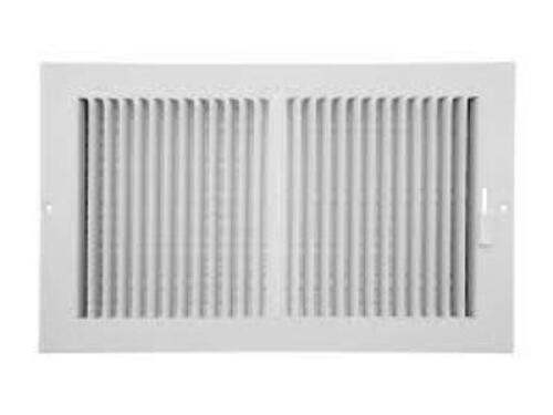 DESCRIPTION: (6) SIDEWALL CEILING REGISTERBRAND/MODEL: ACCORD #ABSWWH2128INFORMATION: WHITESIZE: 12X8RETAIL$: $11.30 PER REGISTERQTY: 6