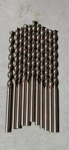 DESCRIPTION: (24) HSS JOBBER DRILL BITS BRAND/MODEL: CHICAGO-LATROBE 69031 SIZE: #31 150D RETAIL$: 2.98 EA QTY: 24